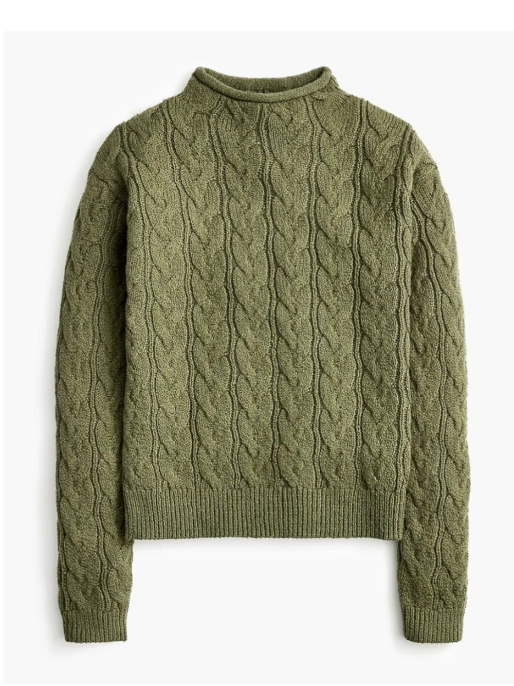 NWT J. Crew Factory Cable-knit Sweater